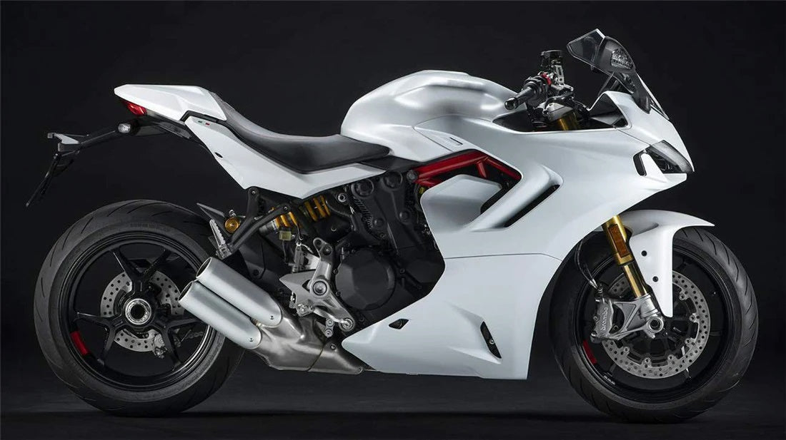 Kit de carénage blanc Amotopart 2021-2024 Ducati Supersport 950 / 950S