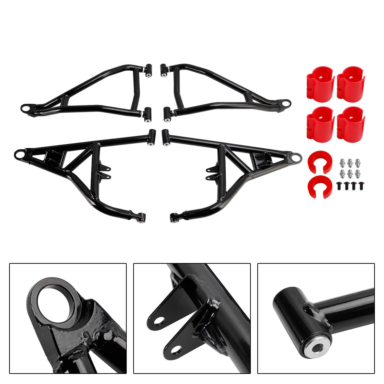 2014+ Polaris RZR XP/4 1000, 2016+ Turbo vorne oben unten A-Arm Set Kit