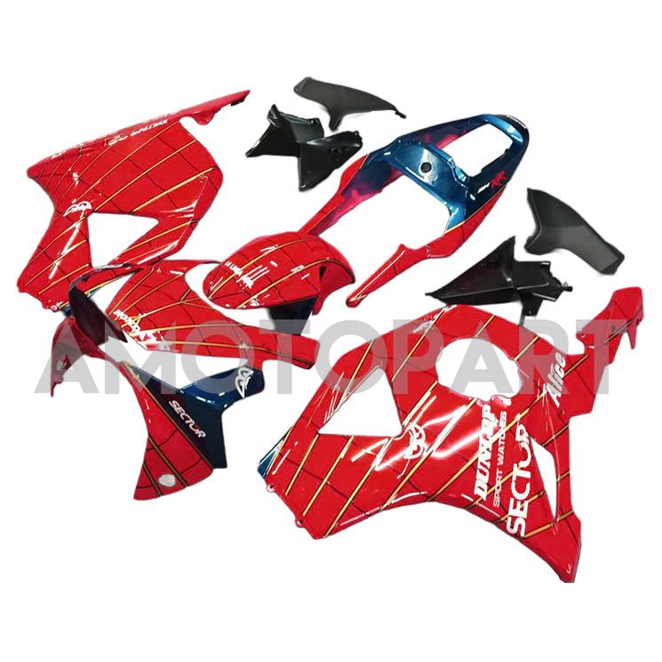 Amotopart 2002-2003 Honda CBR954 Red Gold Fairing Kit