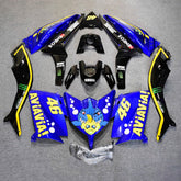 Amotopart 2015-2016 Yamaha T-Max TMAX530 carenatura blu e giallo accenti kit