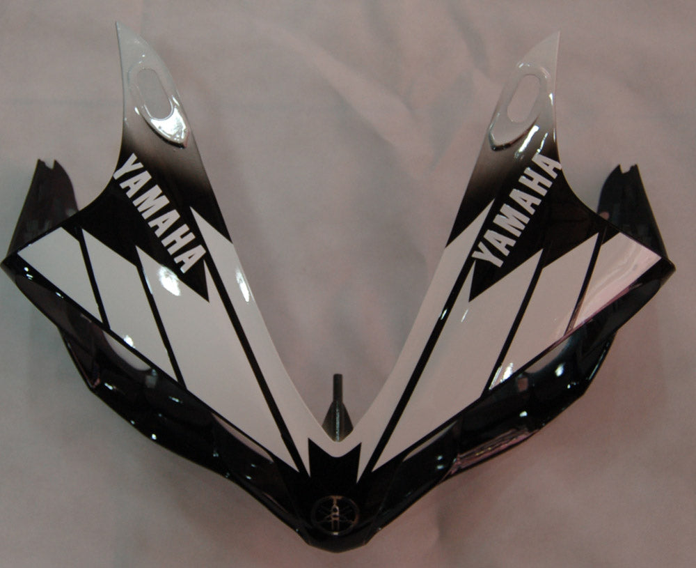 Amotopart 2007–2008 Yamaha YZF 1000 R1 Schwarz-Weiß Style1 Verkleidungsset