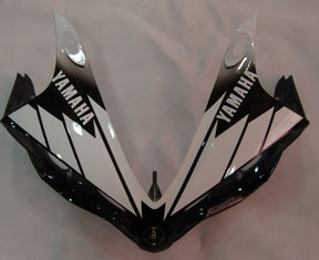 Amotopart 2007-2008 Yamaha YZF 1000 R1 Black&White Style1 Fairing Kit