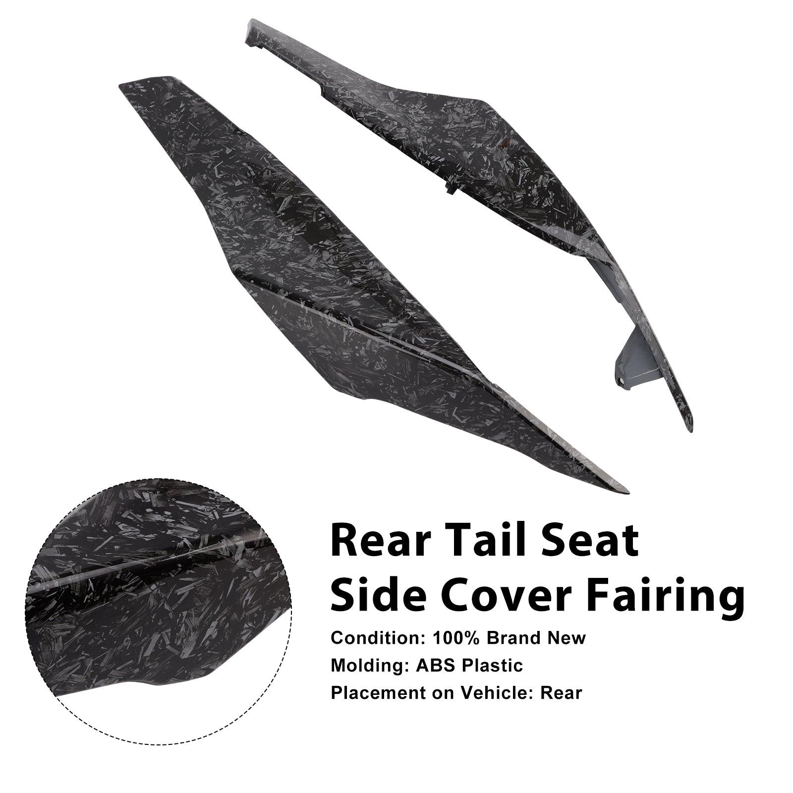 2024-2025 Aprilia RS457 RS 457  Rear Tail Seat Side Cover Fairing