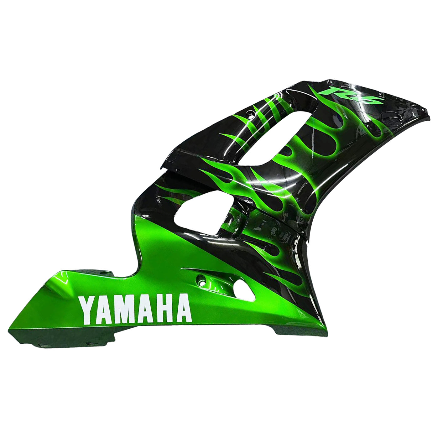 Amotopart 1998-2002 Yamaha YZF 600 R6 Black Green Fairing Kit