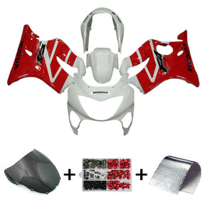 Kit carena Amotopart 1999-2000 Honda CBR600F4 rosso bianco