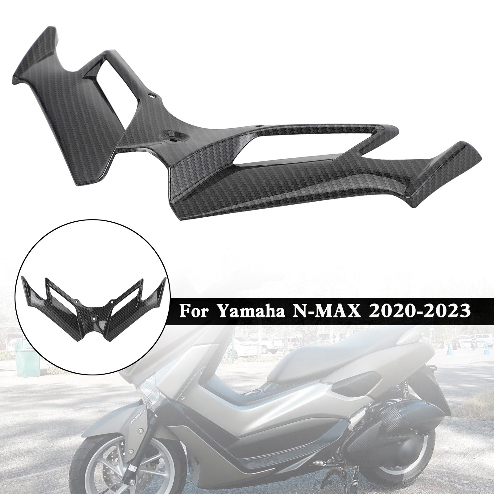 Front Fender Beak Nose Cone Extension For Yamaha N-MAX NMAX 2020-2023