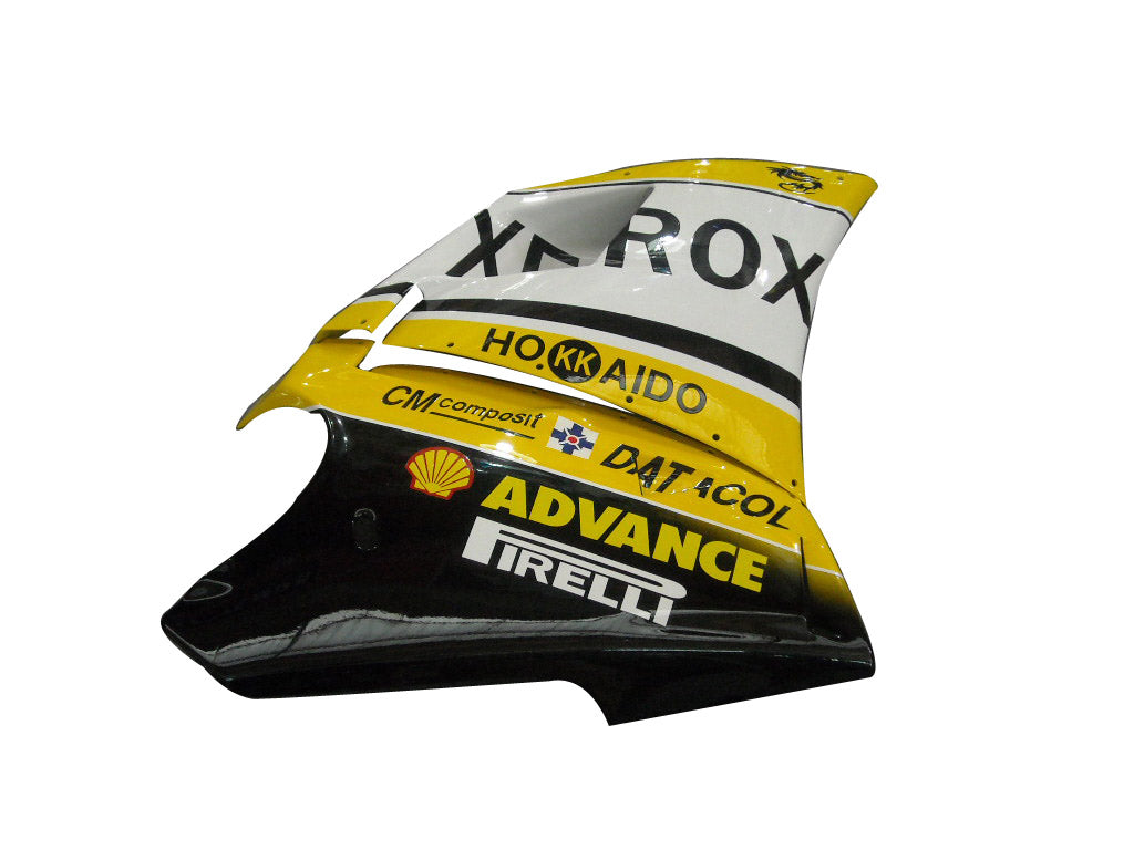 Amotopart 1996-2002 Ducati 748/916/996/998 Yellow Black White Fairing Kit