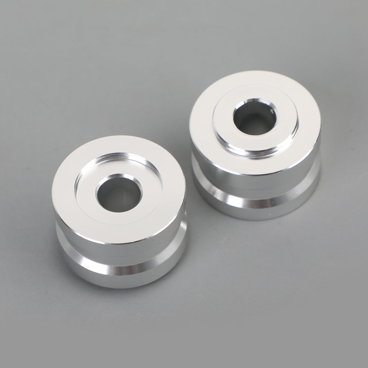 19-20 Suzuki V-Strom DL 1050/XT HANDLEBAR Bar Risers 20mm Rise Silver