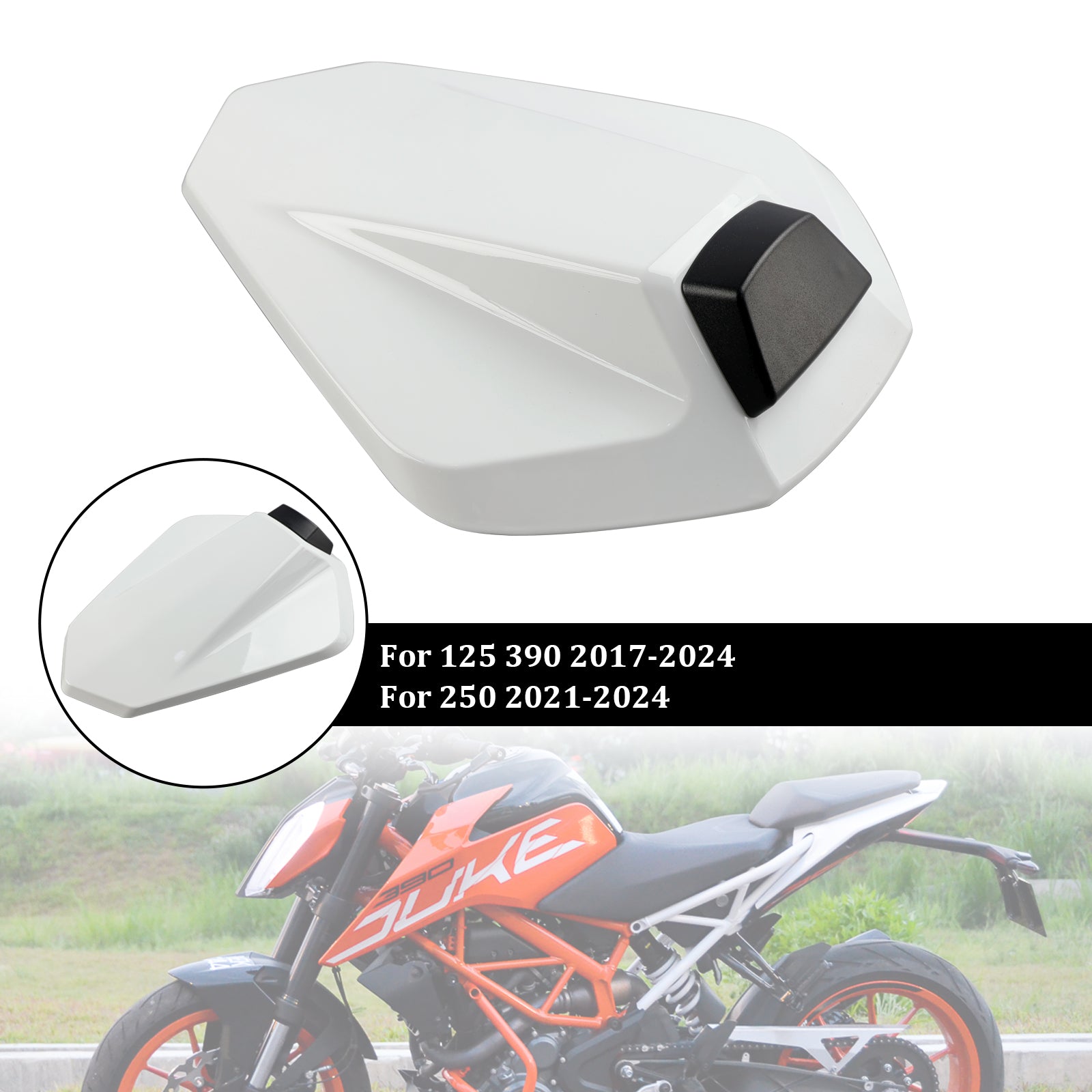 17-24 KTM 125 250 390 capot de carénage de couverture de siège arrière arrière