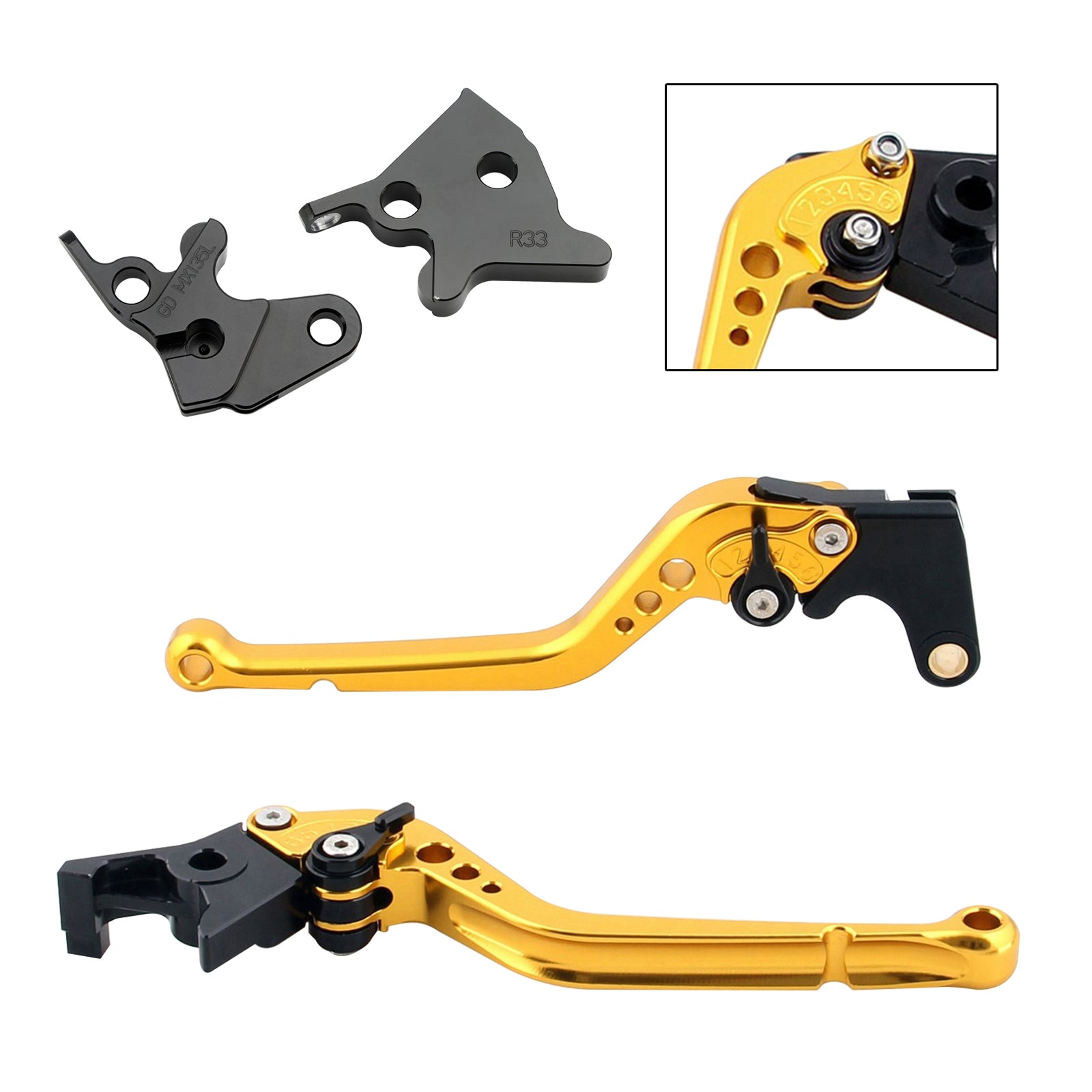 2005-2014 Yamaha YBR125 Langer Kupplungsbremshebel