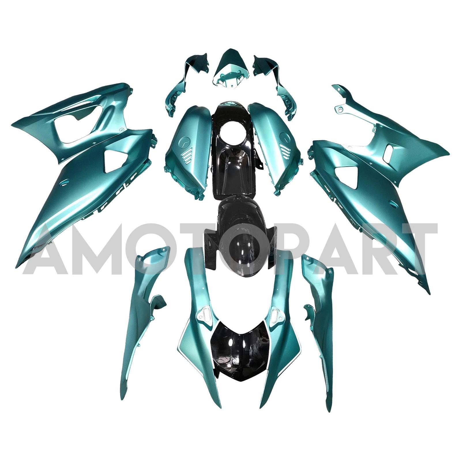 Amotopart 2021-2025 Yamaha YZF-R7 Turquoise Fairing Kit