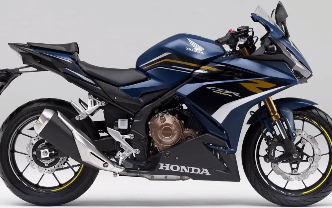 Amotopart 2022 CBR400R Honda Blau-Schwarz-Verkleidungsset