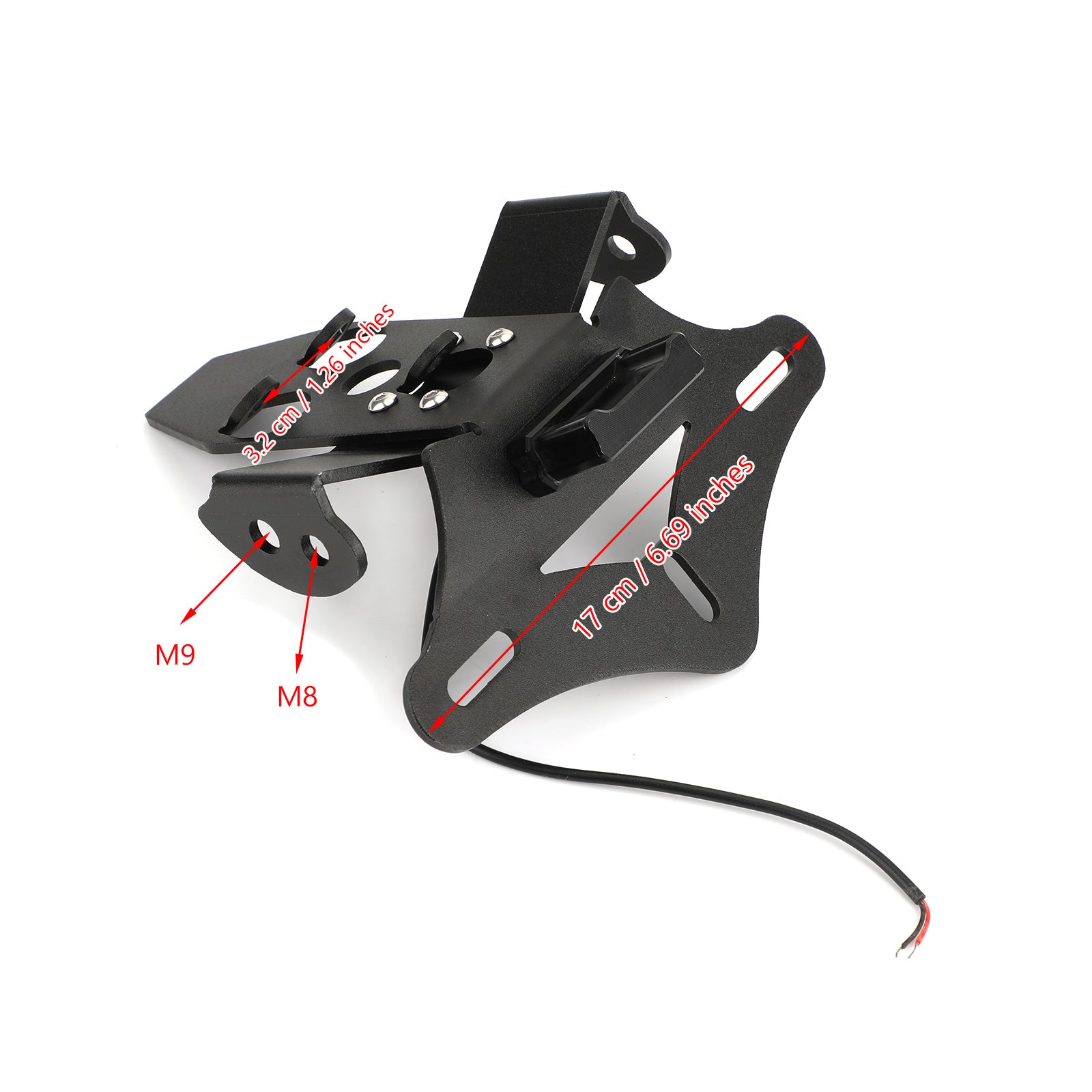 2008-2016 Honda CBR1000RR Motorcycle Rear License Plate Holder Bracket