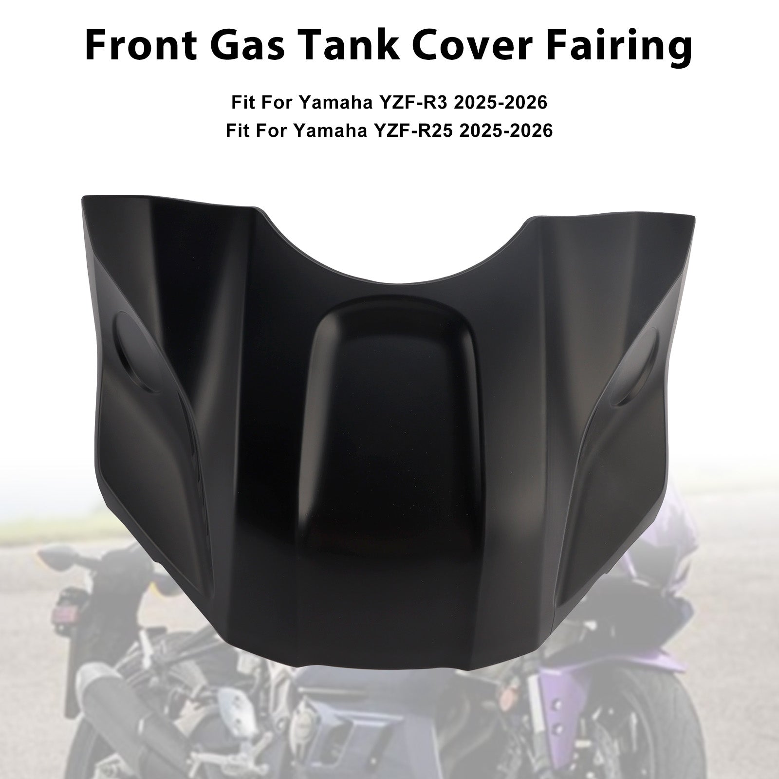 2025-2026 Yamaha YZF-R3 R25 Front Gas Tank Cover Fairing
