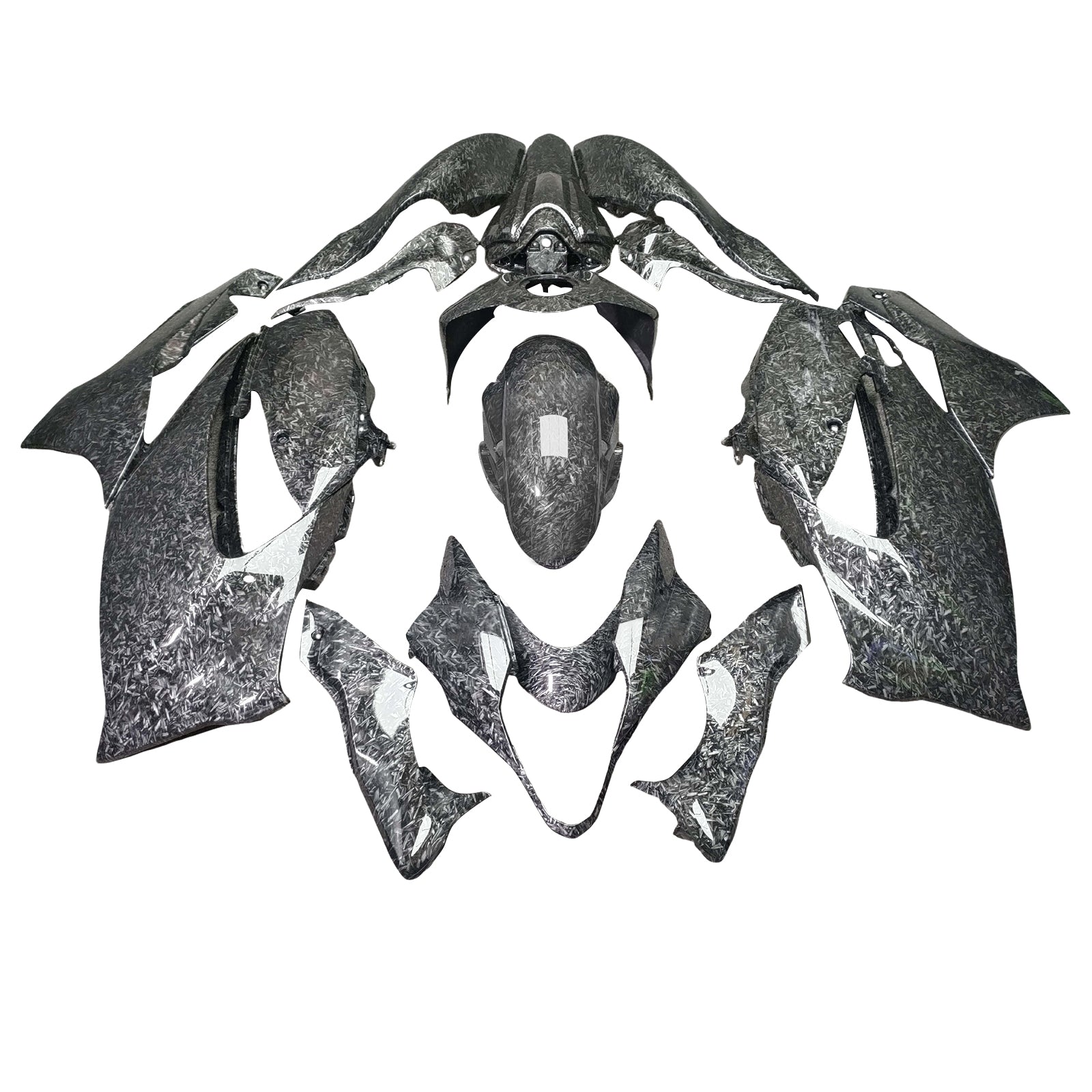 Amotopart 2021-2025 Suzuki Hayabusa GSX1300R Forged Carbonfaser-Musterverkleidungskit