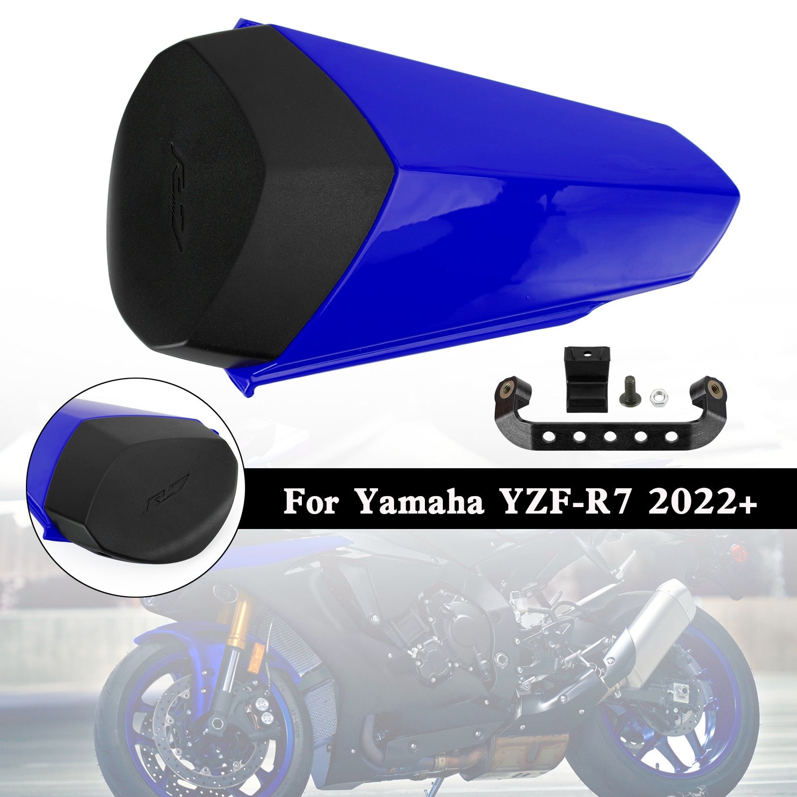 Tappezzeria Yamaha R7 Seat Cover (w/Logo) Motorcycle: MOTO-D Racing