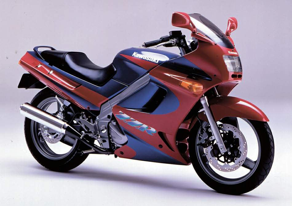 Amotopart 1996-2007 Kawasaki ZZR250 レッドフェアリングキット