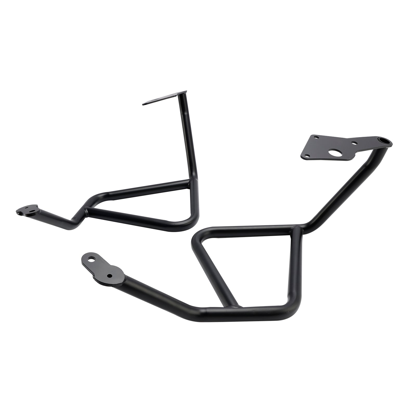 24 Honda Nx400 Nx500 Upper Engine Guard Frame Crash Bar Steel Silver Silver