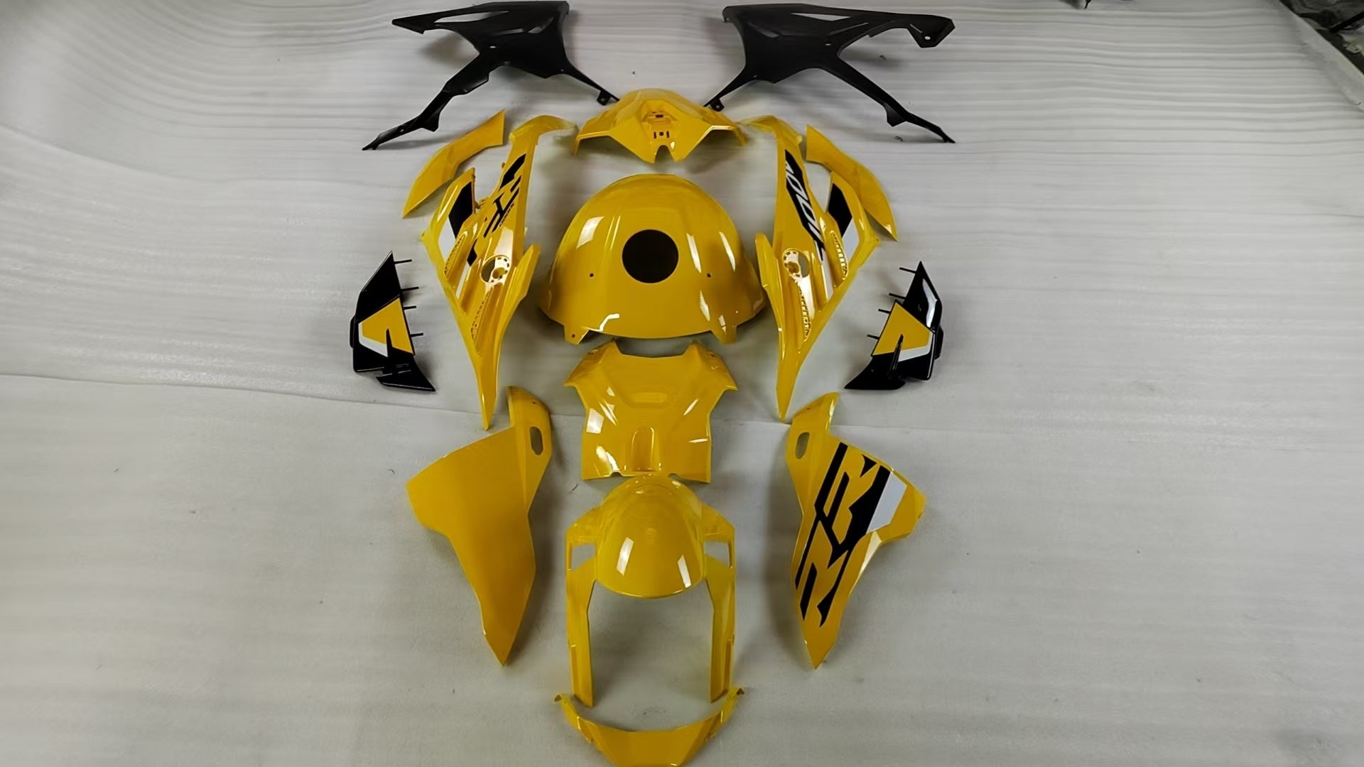 Amotopart 2023-2024 S1000RR BMW Glanzende blauwe kuipkit