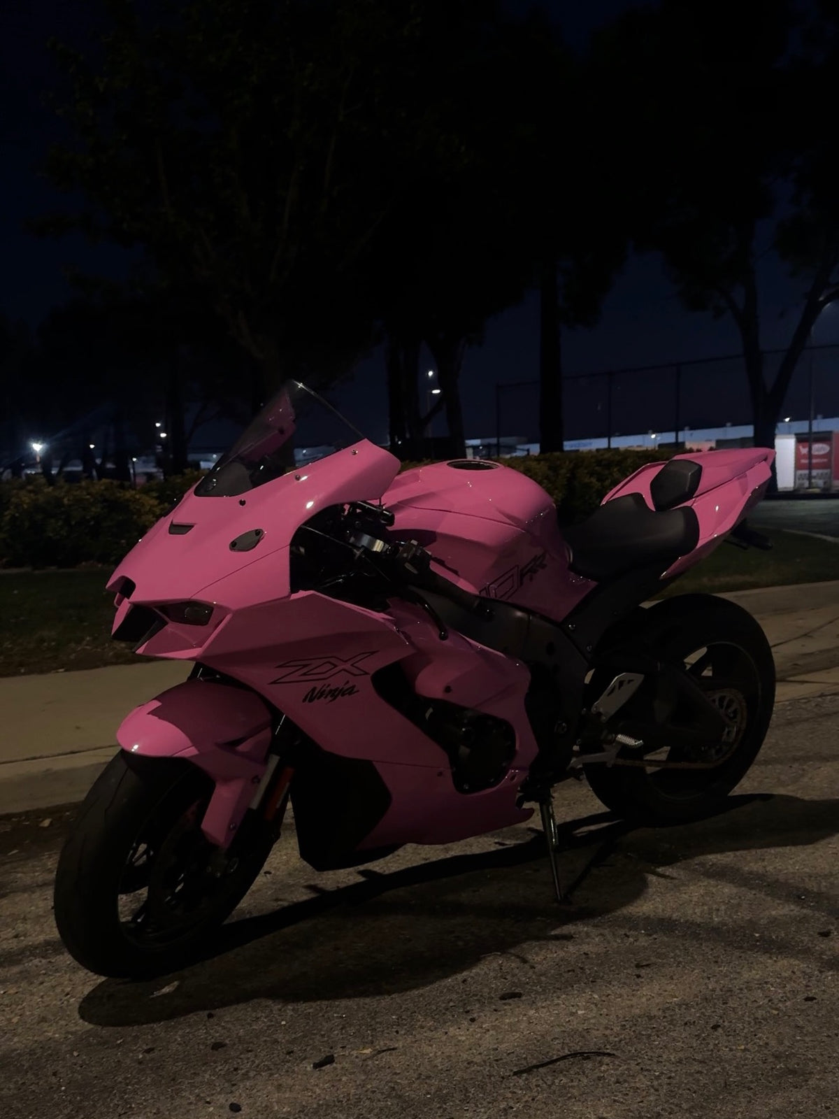 Amotopart 2021-2025 Kawasaki ZX 10RR ZX 10R Pink Fairing Kit