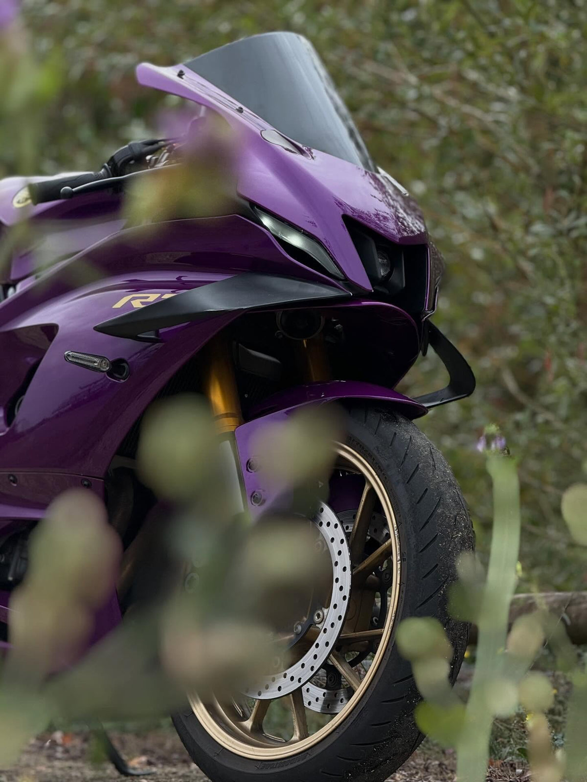 Kit carena Amotopart 2021-2025 Yamaha YZF-R7 viola lucido