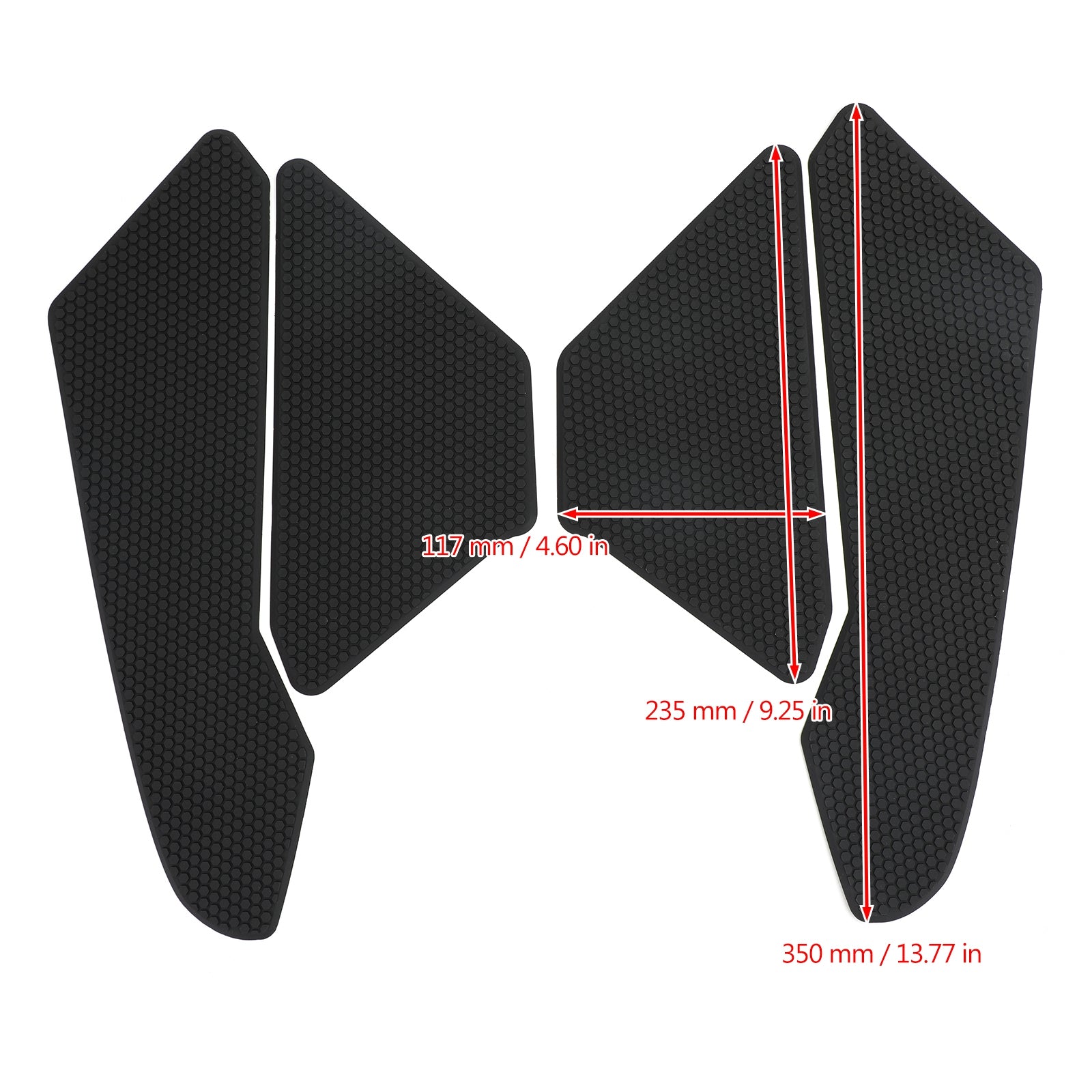 17-19  Honda CBR1000RR Fireblade Tank Pads Traction Grips Knee Protectors