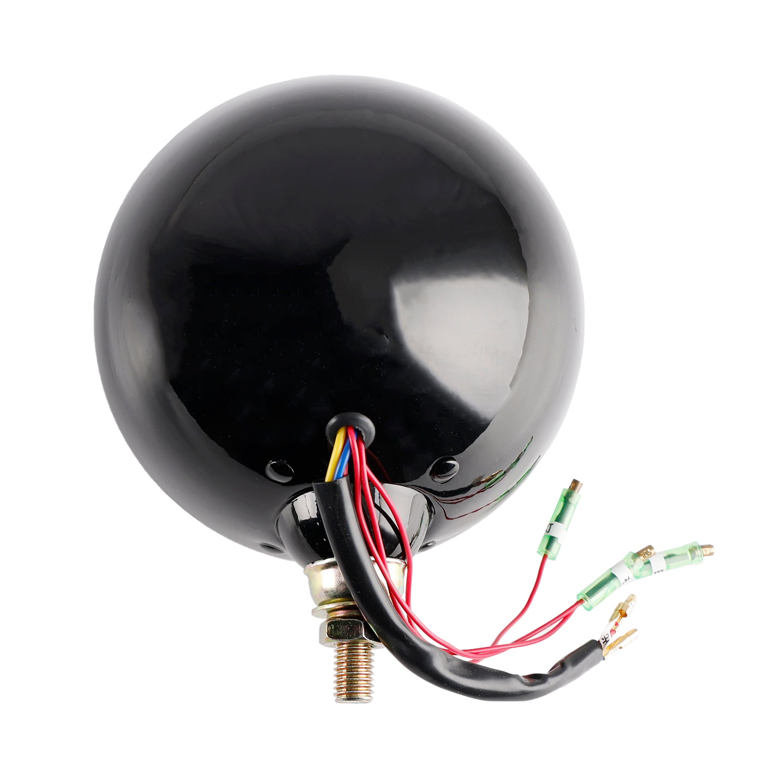 Motorcycle 5.75" Headlight Spotlight Universal Multifunctional Black #82