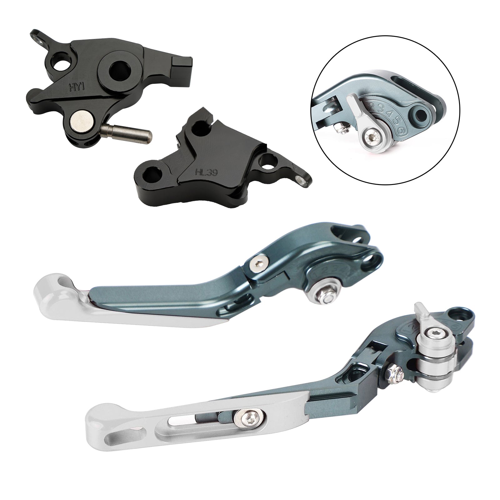 2021-2022 CFMOTO 700CL-X Heritage Adjustable Clutch Brake Lever