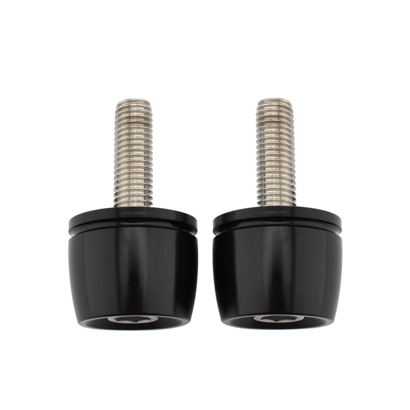 BMW R nine T R9T 14-21 CNC Black Handle Bar Ends Vibration Reducing Plugs