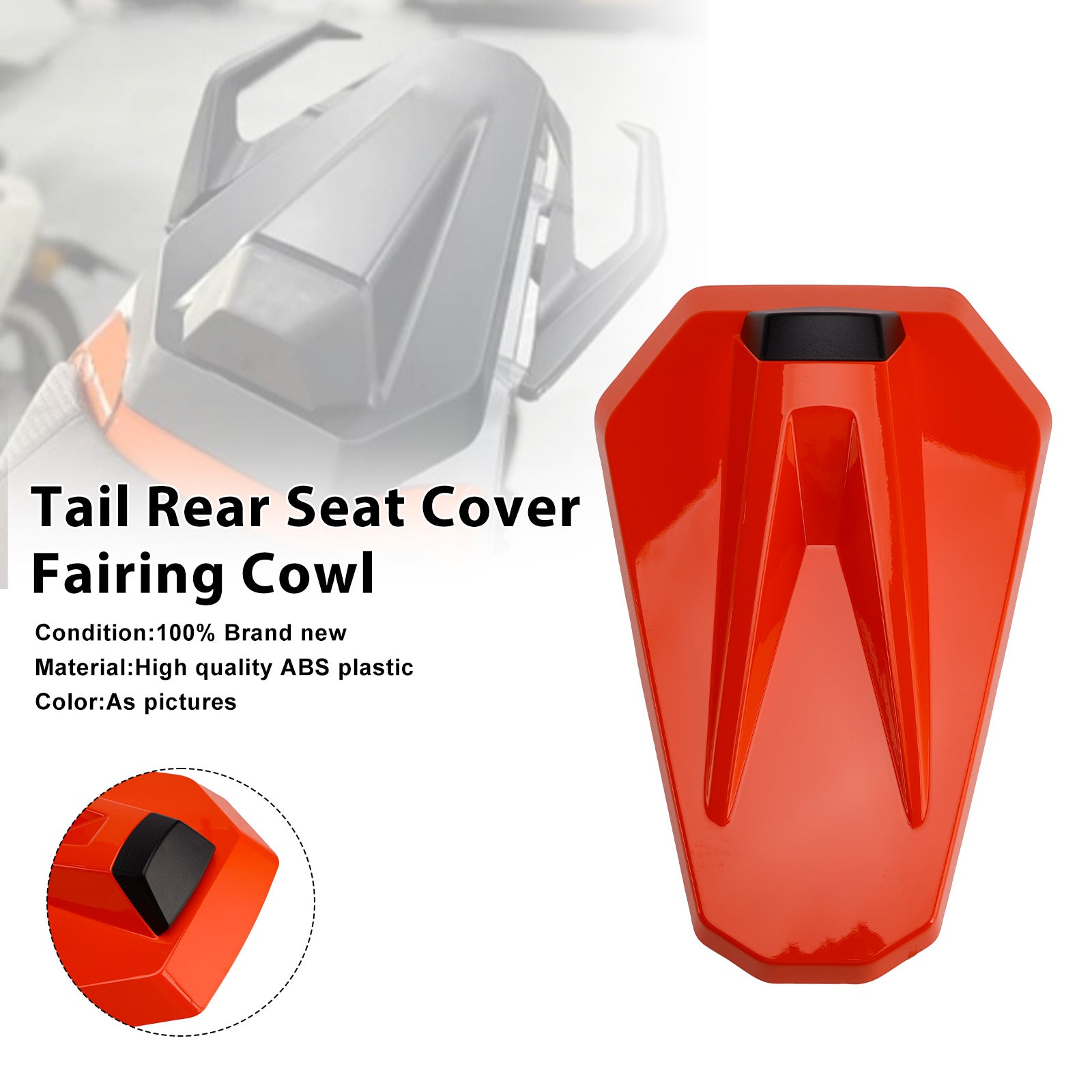 2024-2025 390 DukeTail Rear Seat Cover Fairing Cowl