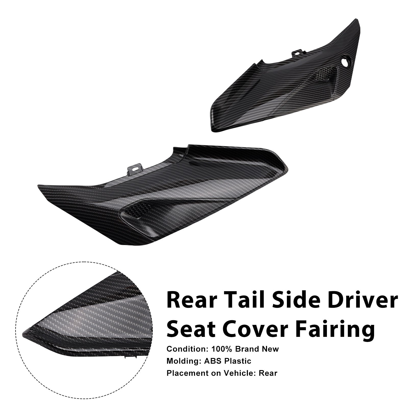 2022-2026 Trident 660 Side Seat Panel Fairing Cowl