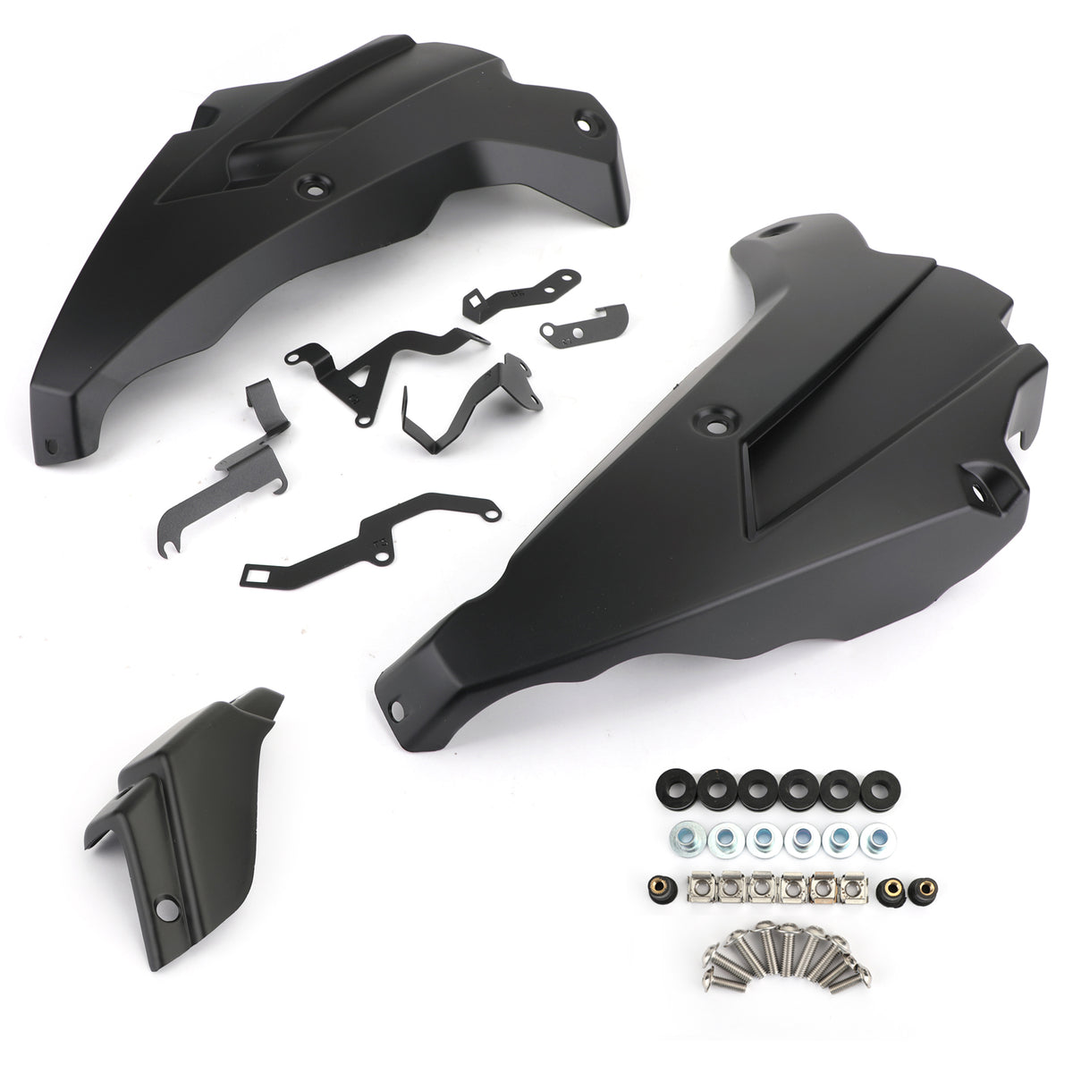 17-19 Copri pannello carenatura laterale inferiore Kawasaki Z900 Nero