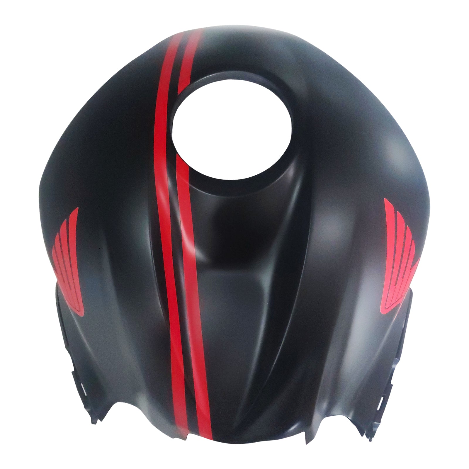 Amotopart 2007-2008 Honda CBR600RR Matte Black Red Fairing Kit