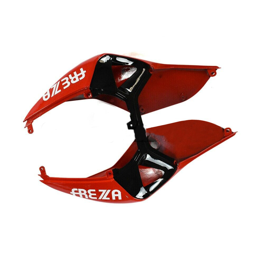 Amotopart 2012-2015 Ducati 899 Kit de carenagem preta vermelha brilhante