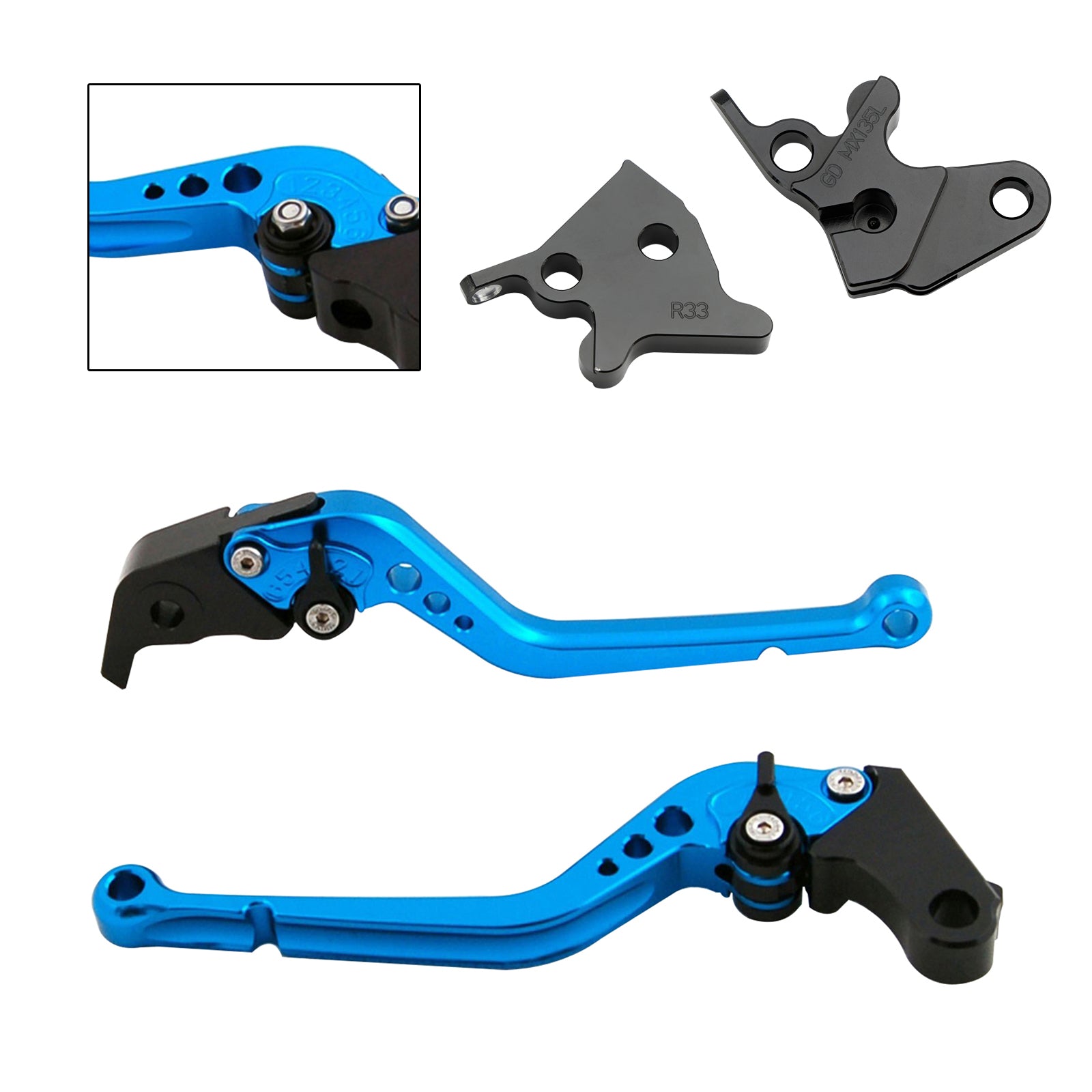 2005-2014 Yamaha YBR125 Langer Kupplungsbremshebel