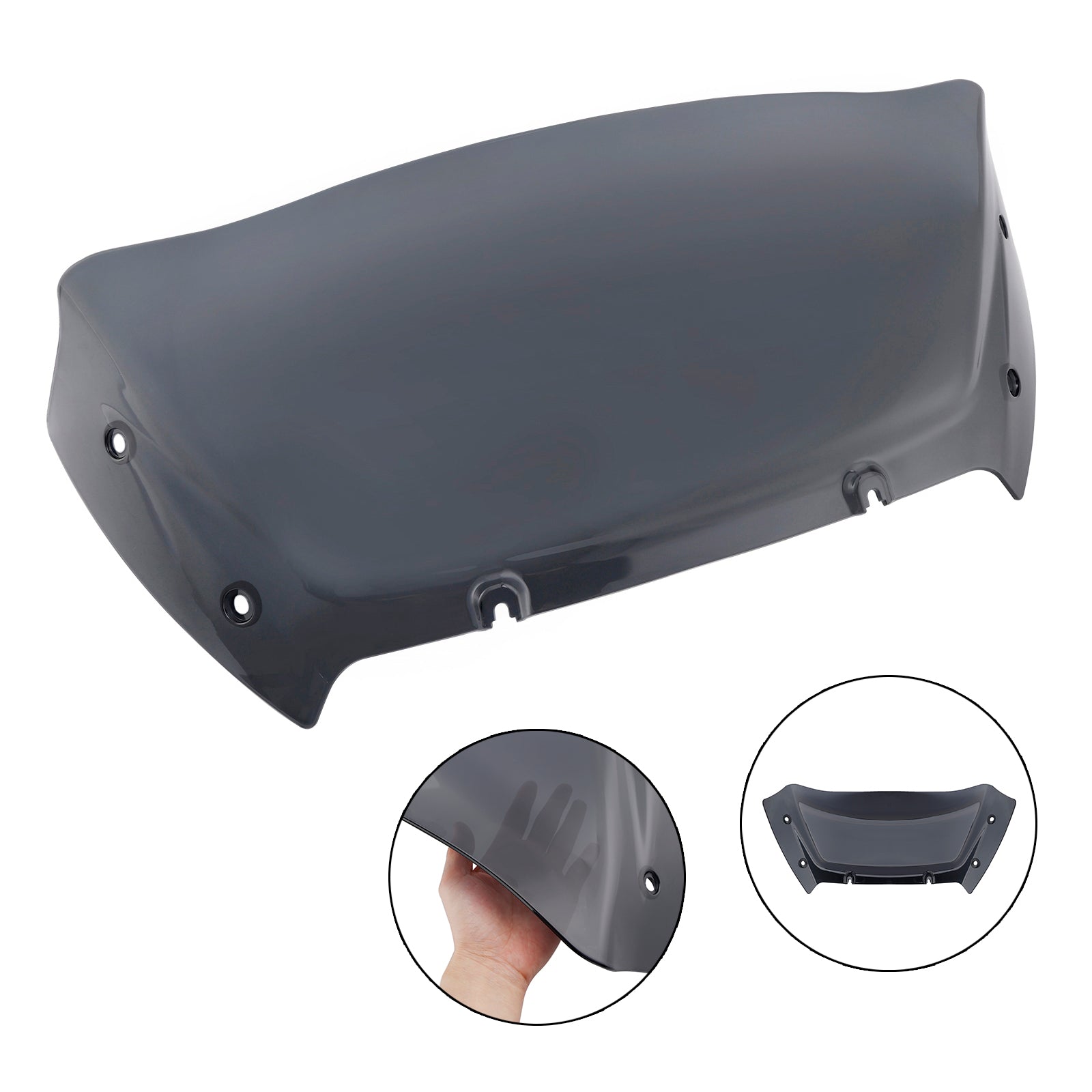 Touring Street Glide CVO 117 121 2023–2024 9" Čelní sklo Přední sklo