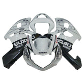 Amotopart 2000-2002 K1 K2 GSXR1000 Suzuki Black&White Accents Fairing Kit