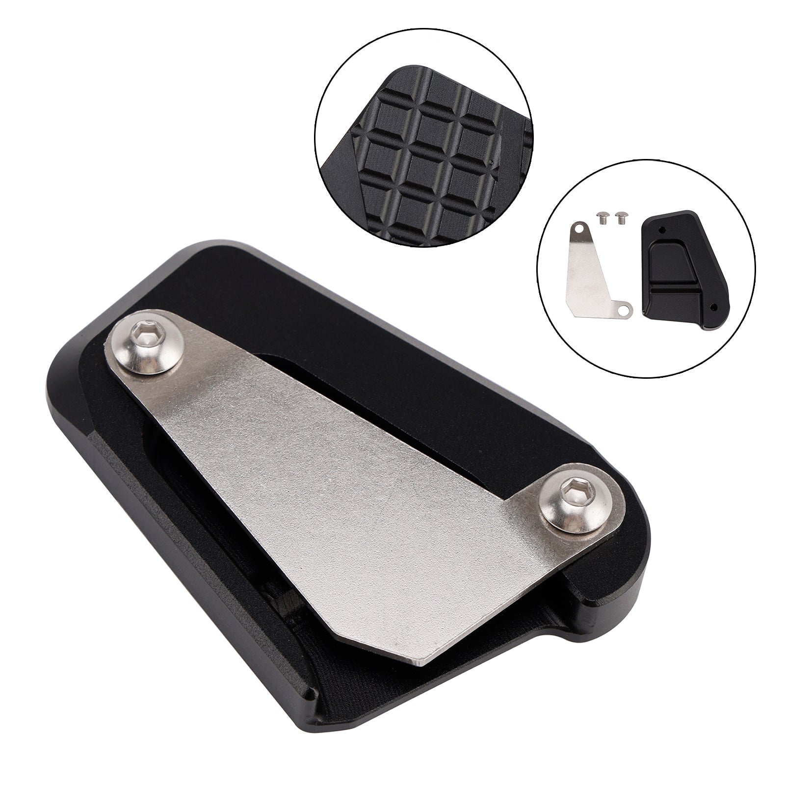 2023-2025 24 Bmw R1300Gs Silver Extension Brake Foot Pedal Enlarger Pad Cnc