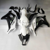 Amotopart 2016-2020 Kawasaki ZX10R Black&White Fairing Kit