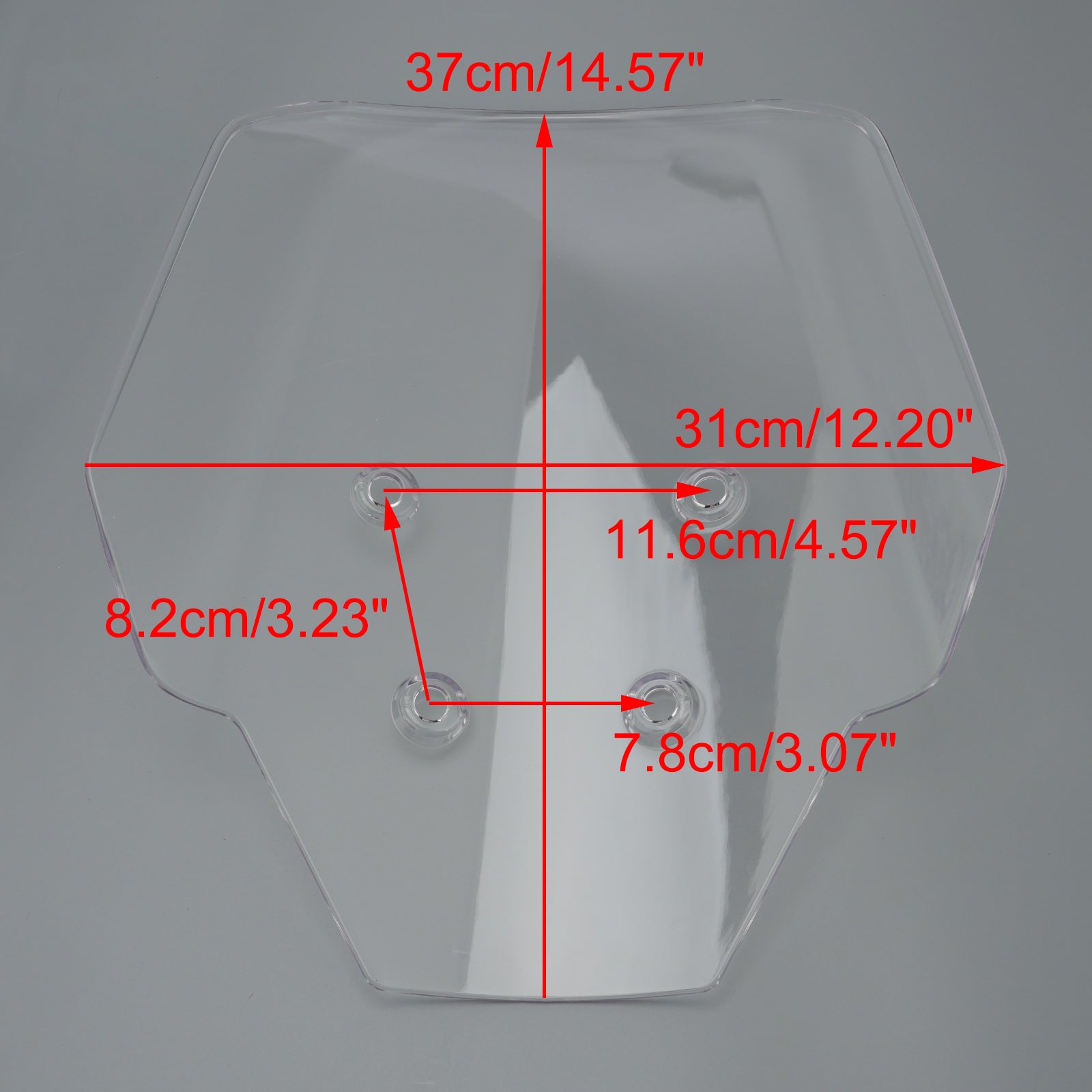 2026 Kawasaki KLE500 KLE500SE Windshield Windscreen