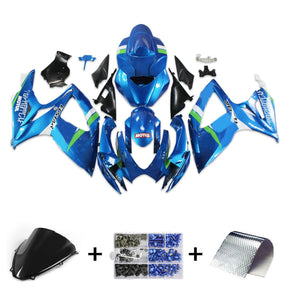 Amotopart 2006-2007 K6 GSXR 600/750 Suzuki Blue&Green Fairing kit