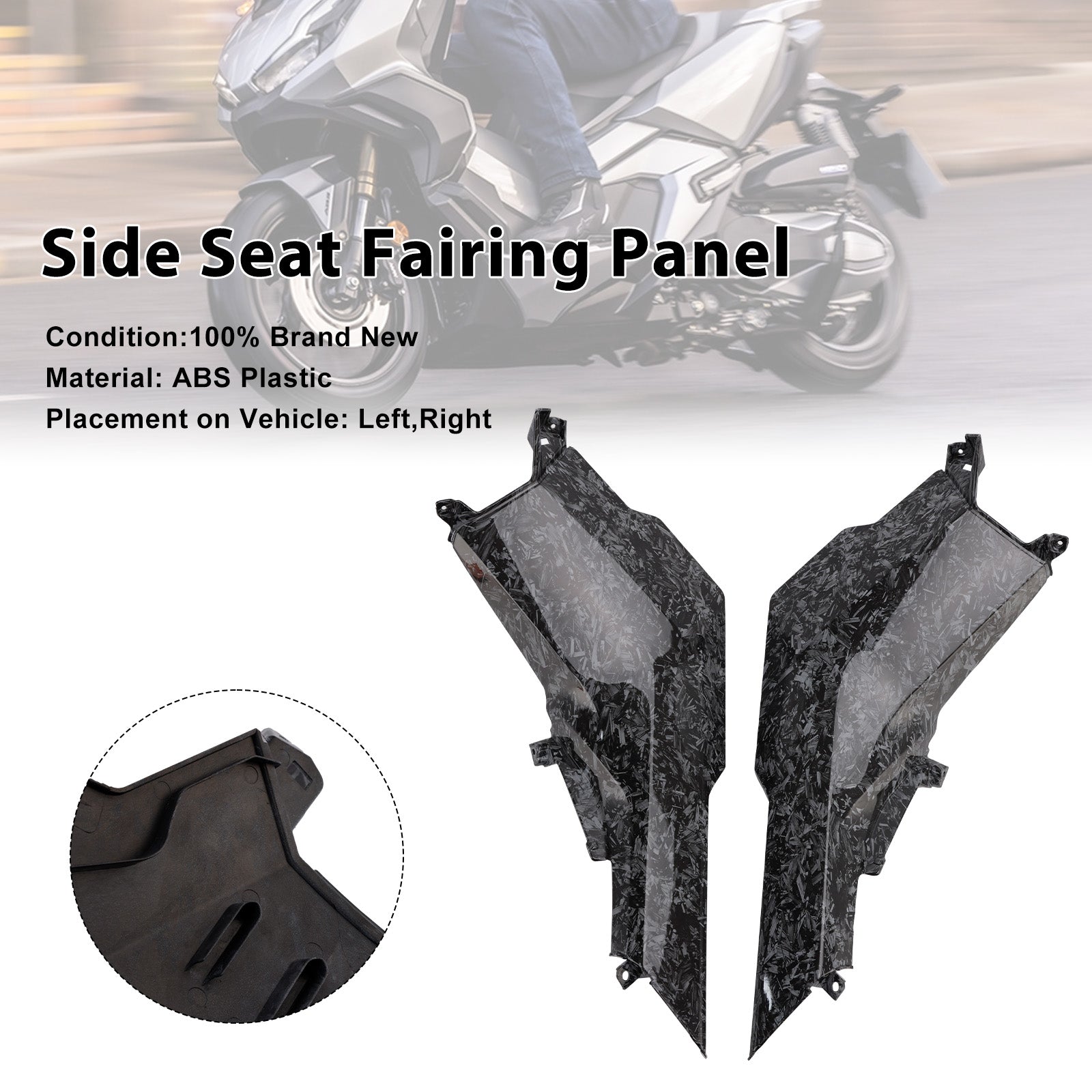 Honda ADV 350 2022-2025 Seat Side Cover Panel Fairing Cowl