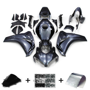 Amotopart 2008-2011 Honda CBR1000RR Gloss Grey Fairing Kit