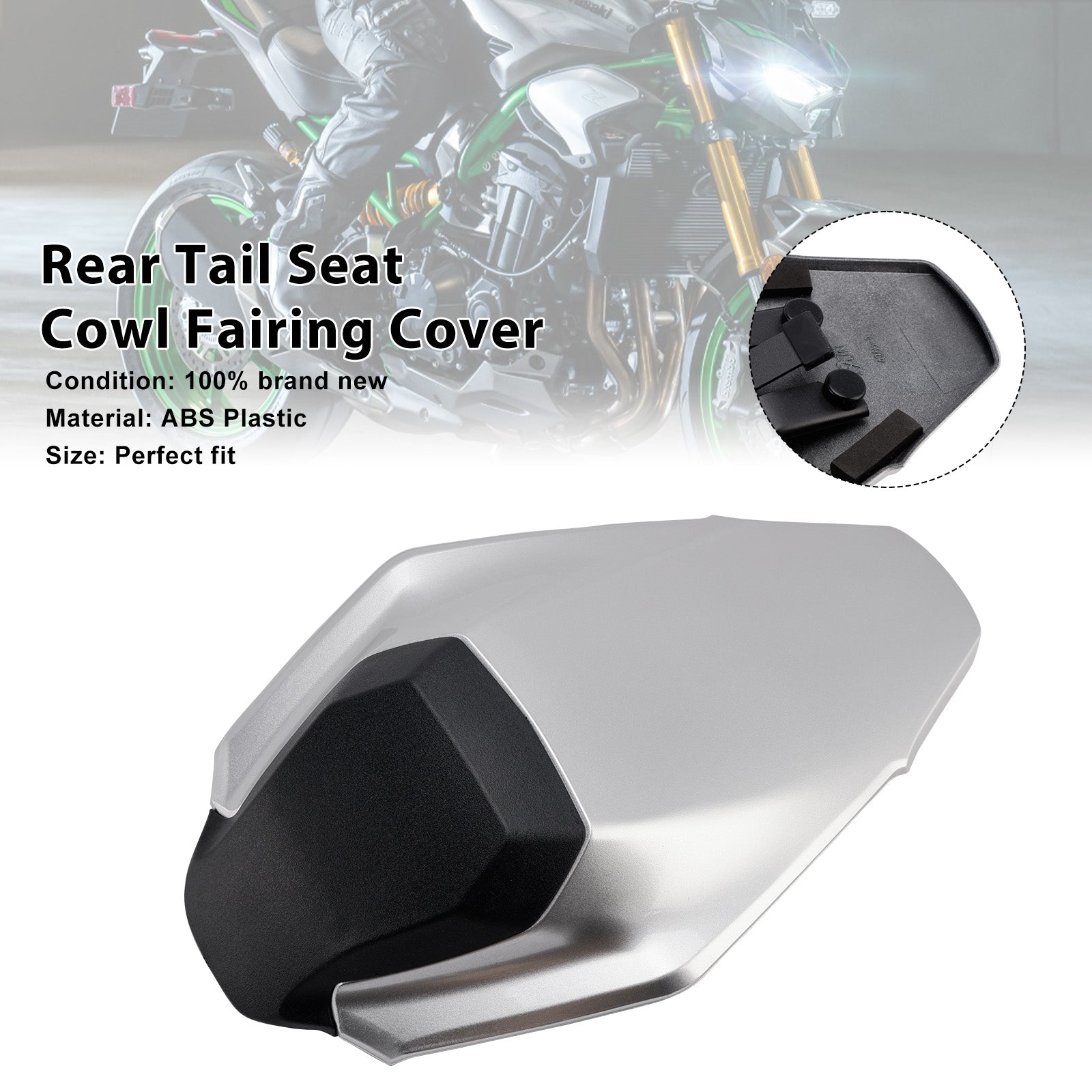 Kawasaki Z900 Z900SE 2025-2026 Couvercle de carénage de capot de siège arrière