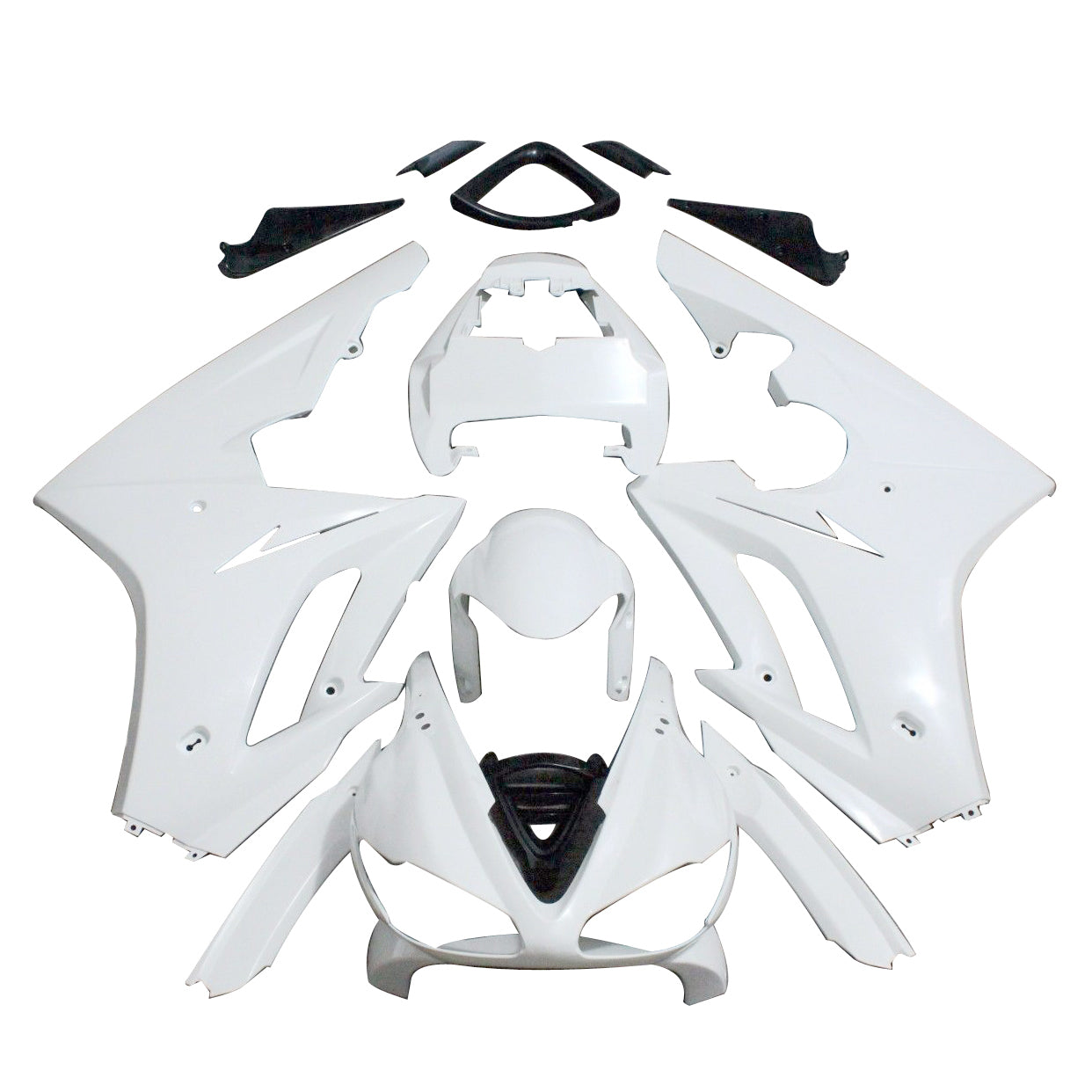 Amotopart 2009-2012 Triumph Daytona 675 Unpainted Fairing Kit