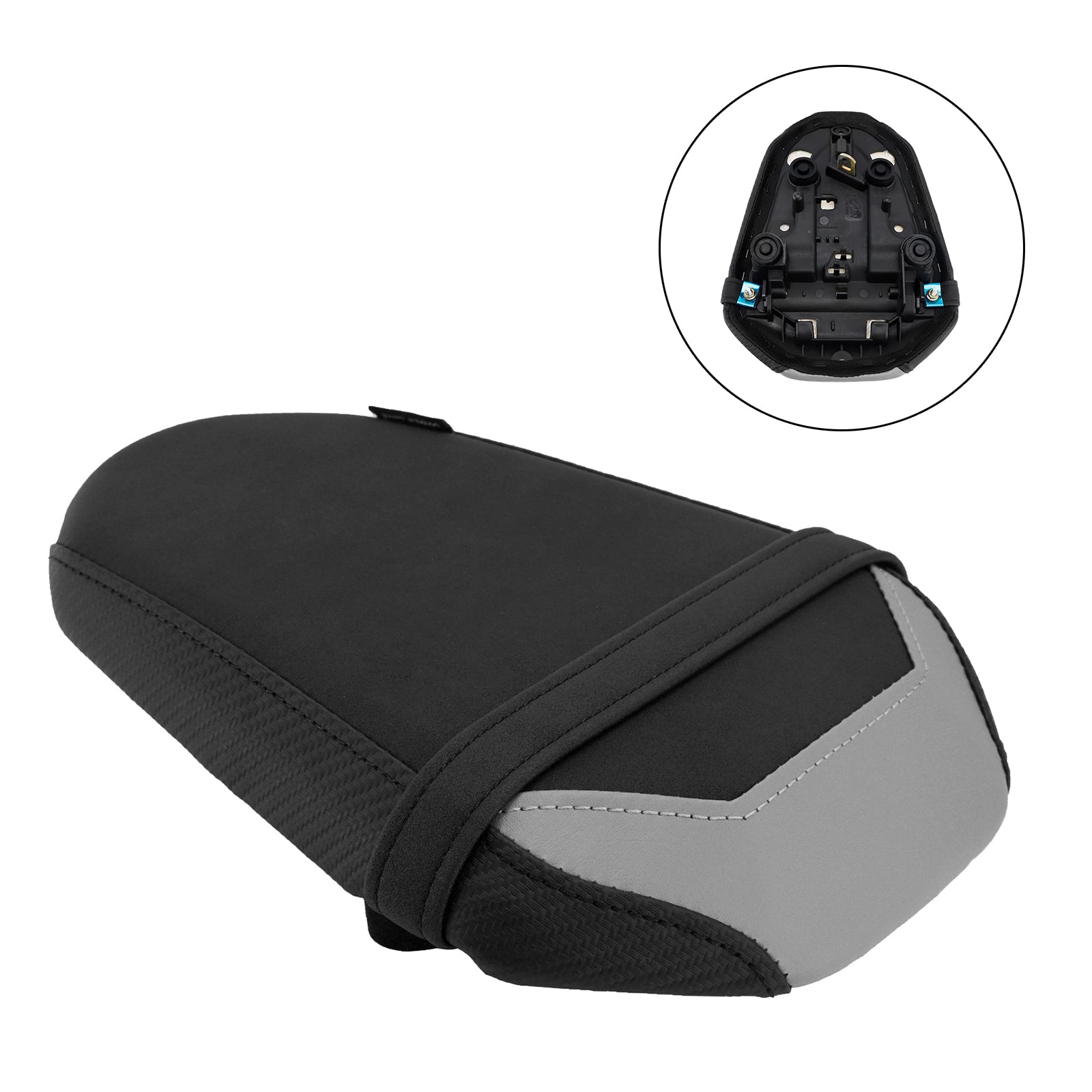 2025+ Yamaha Mt-07 Fz-07 Rear Passenger Seat Cushion Pillion Flat Black