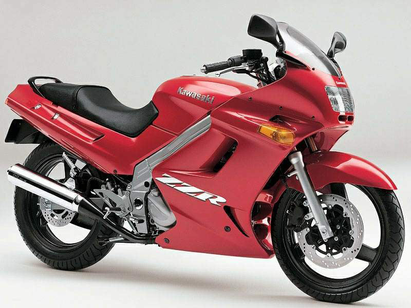 Amotopart 1996-2007 Kawasaki ZZR250 レッドフェアリングキット