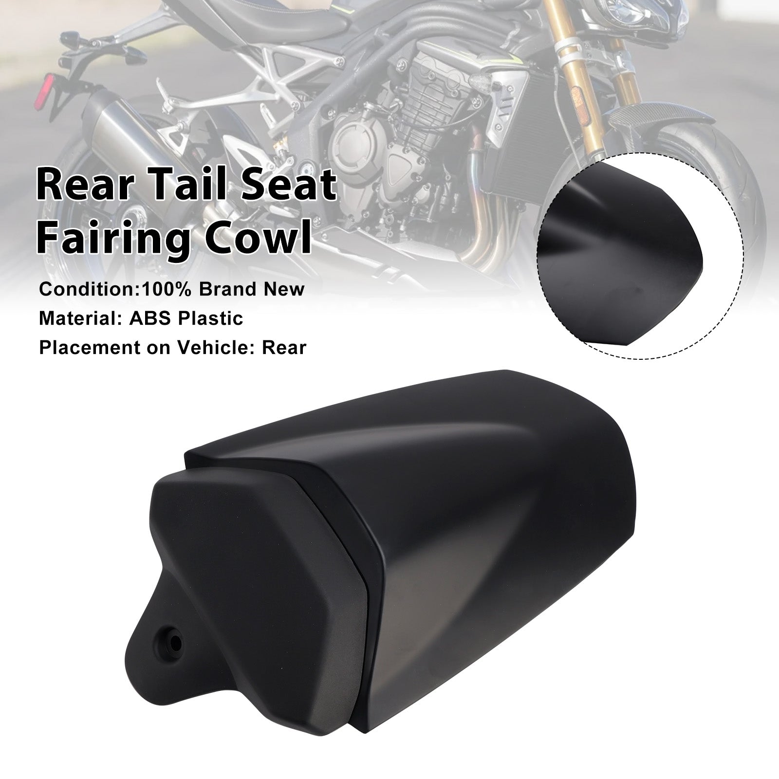 2025-2026 Speed Triple 1200 RS Rear Tail Seat Fairing Cowl Cover