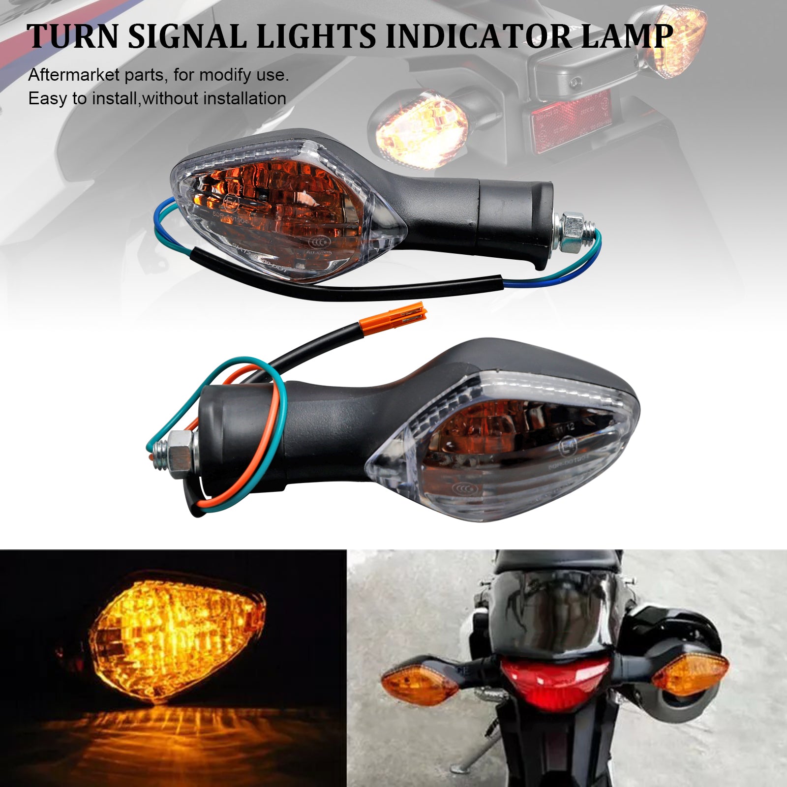 Honda CBR500 CBR650F CTX700 MSX125 Blinker Kontrollleuchte