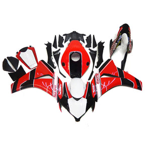 Amotopart 2008-2011 Honda CBR1000RR Red&Black Fairing Kit